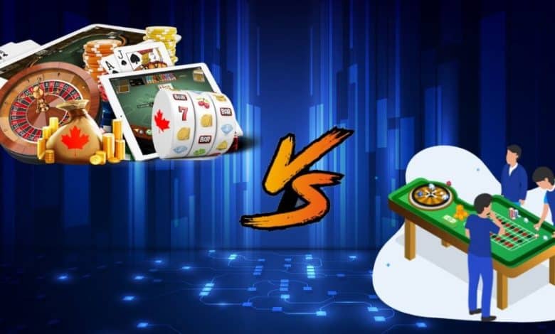 Online Casino vs Land based Casinos