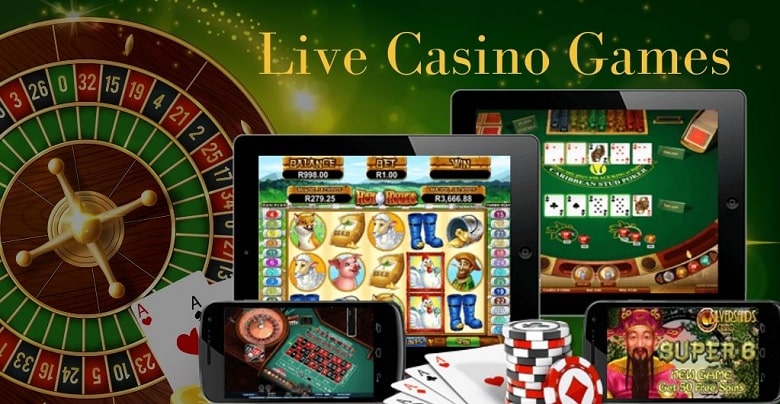 live casino games online slots