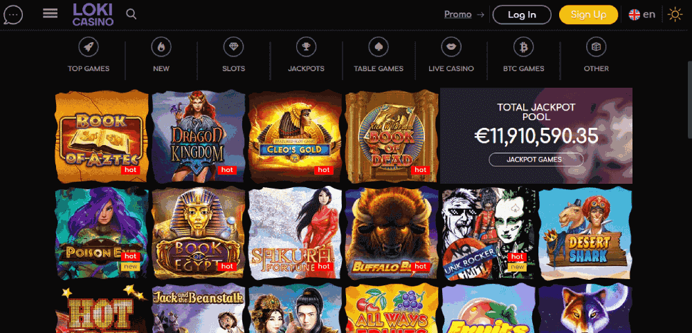 Loki Casino Reviews - The games at the casino
