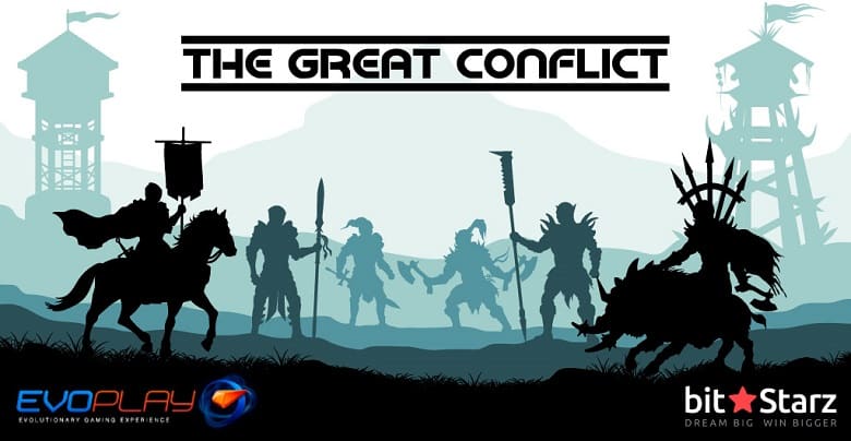 EvoPlay Unveils The Great Conflict Slots Game On BitStarz