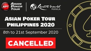 Asian Poker Tour Philippines Gets Cancelled Due To COVID-19 Impact