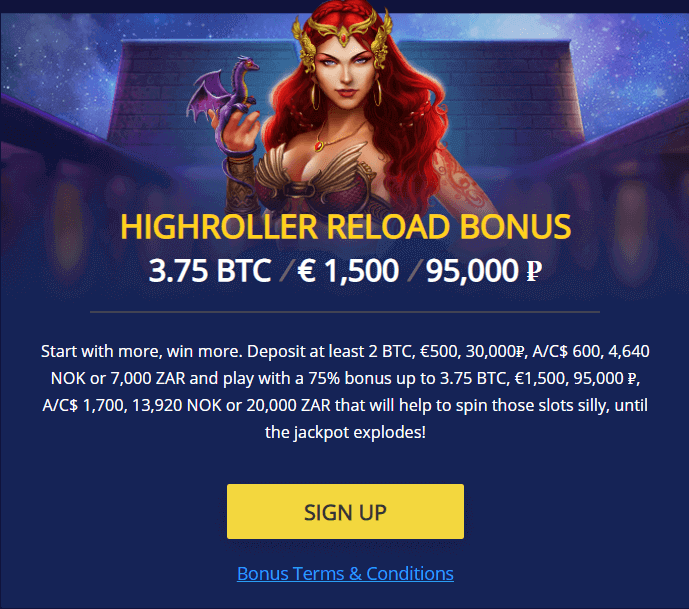 HighRoller bonus