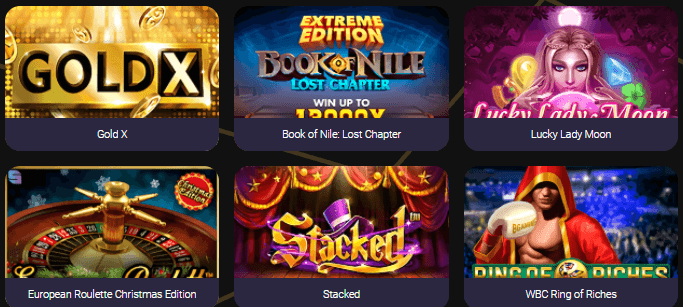 CaptainsBet Casino Popular Games