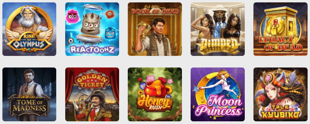 10CRIC Casino Games