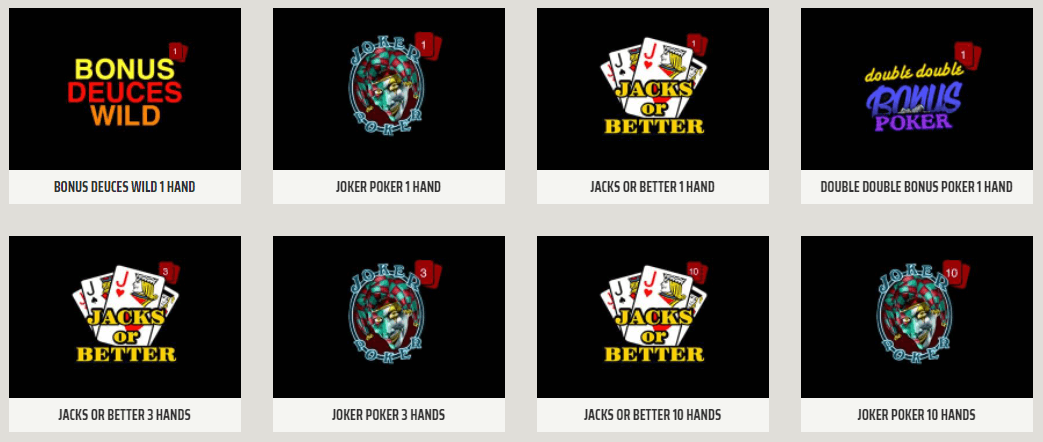 Ignition Poker Games