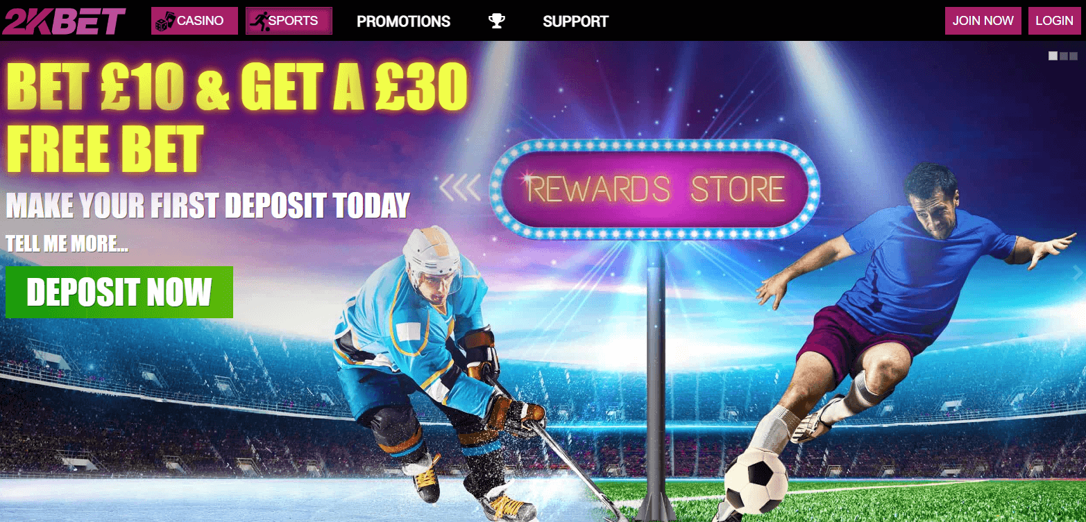 2kBet Sports Welcome Bonus