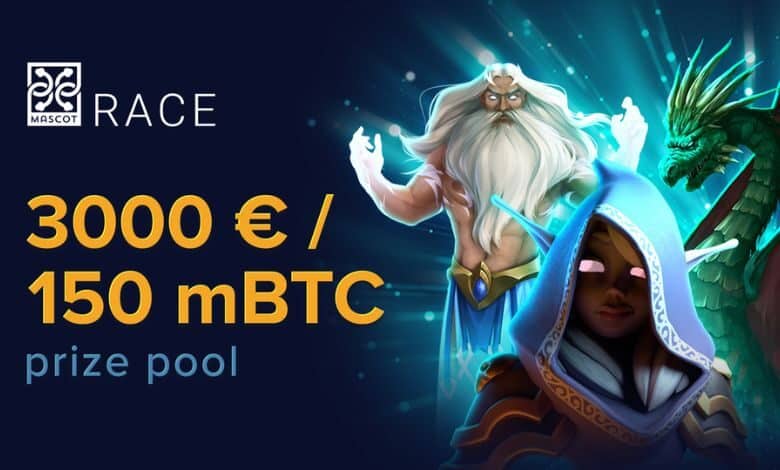 Join the Mascot Race to Win 150 mBTC at mBit Casino