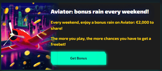 Casinozer Aviator Bonus