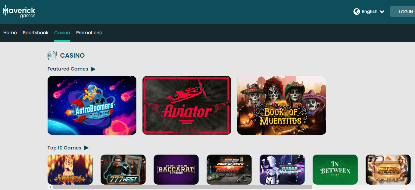 Maverick Games Featured & Top Games