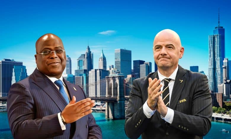 Infantino Met President Félix Tshisekedi in New York City