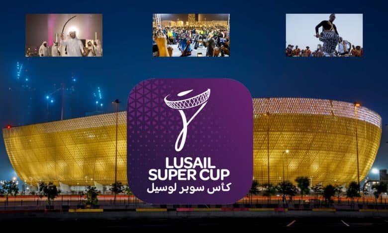 Lusail Super Cup Brings Colors Before Qatar FIFA World Cup