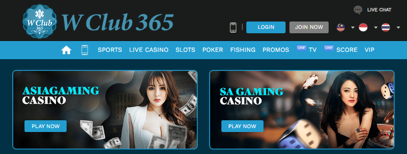 WClub365 Live Casino