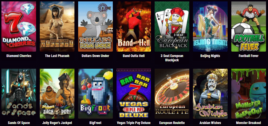 Zar Casino Popular Games