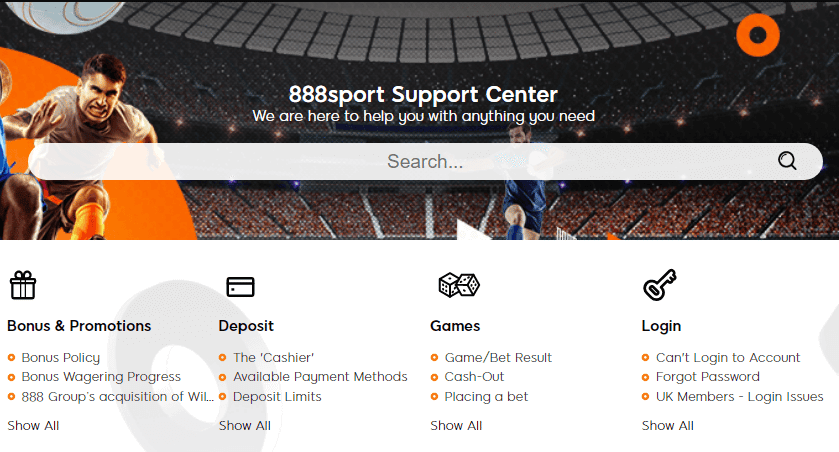 888sport Support Center