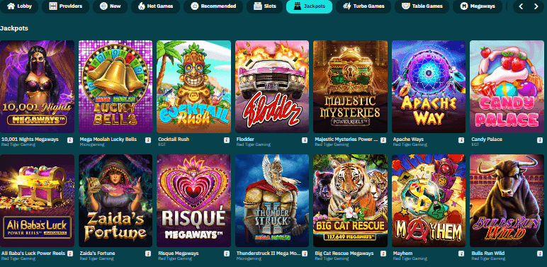 arcanebet Jackpot Games