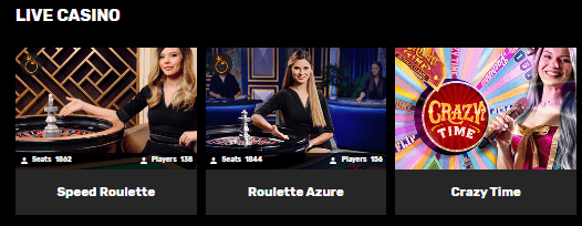 Hyper Live Casino Games