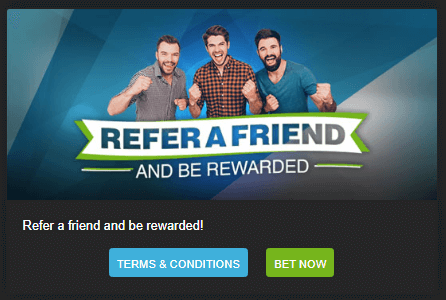 Refer a Friend Reload Bonus by Jazz Sports