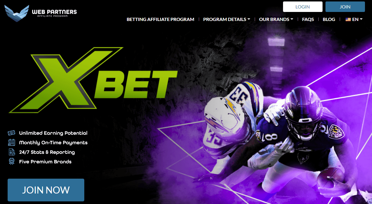 Xbet Affiliate Program via Web Partners