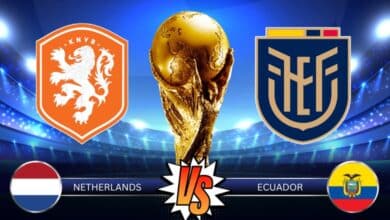 Netherlands Vs Ecuador