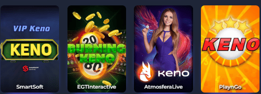 Bet it All Casino Keno Games