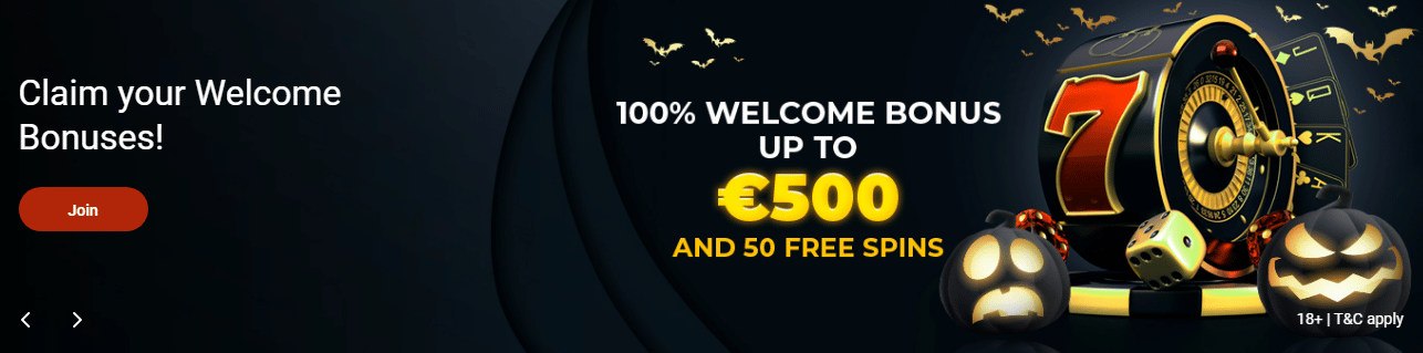 Frank Casino Welcome Bonus