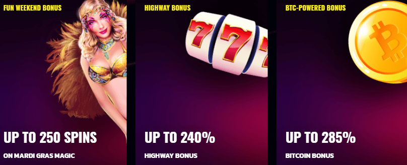 Fun Weekend Bonus by Highway Casino