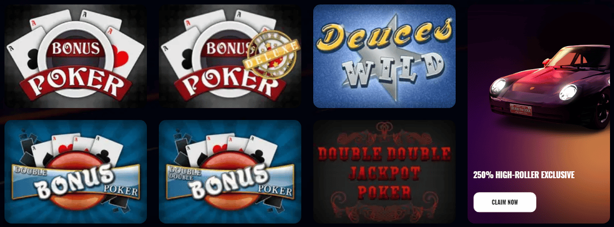 Highway Casino Poker Games 