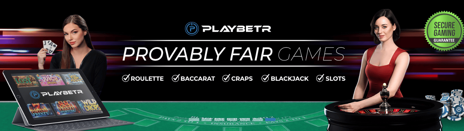 Playbetr Provably Fair Games