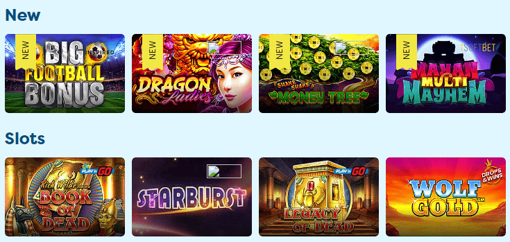 PlayFrank Casino Games