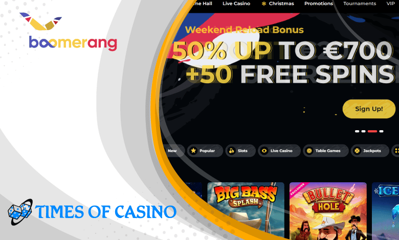 Boomerang Casino Review