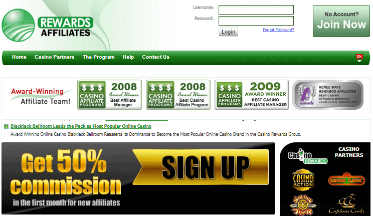 Captain Cooks Casino Affiliate Program