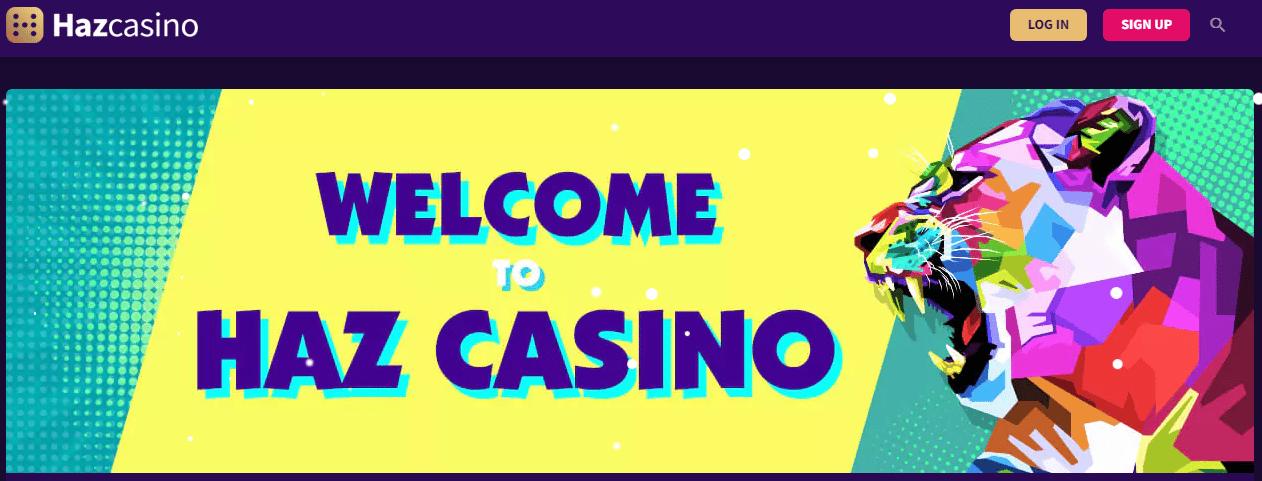 Haz Casino User Interface