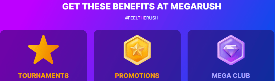 MegaRush Casino Benefits