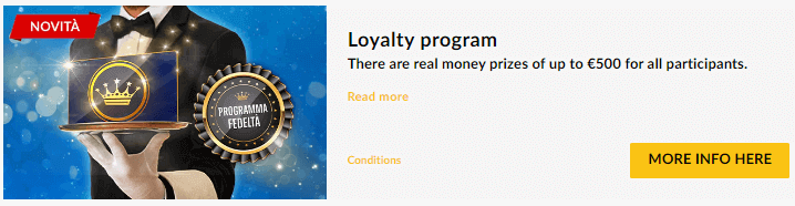 StarVegas Casino Loyalty Program