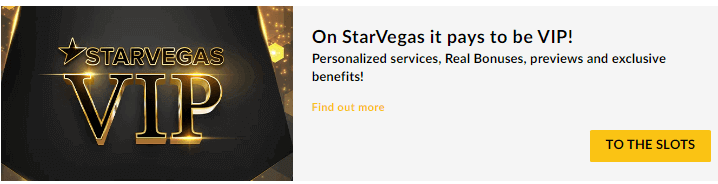 StarVegas Casino VIP Program