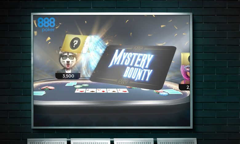 888poker switches to the popular weekly $100k Mystery Bounty