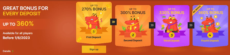 BC.Game - Deposit Bonuses