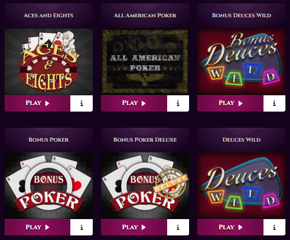 Aladdins Gold Casino Poker Games