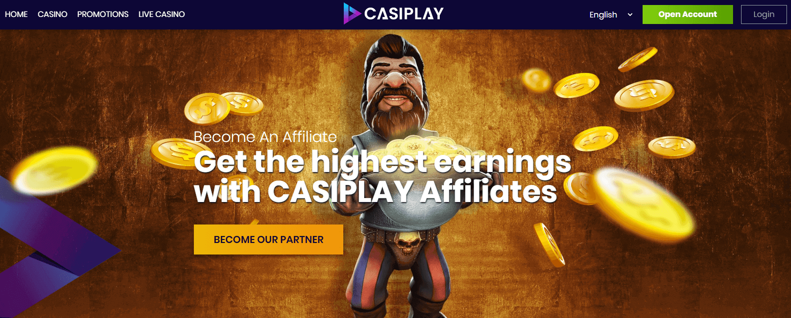 Casiplay Casino Affiliate Program