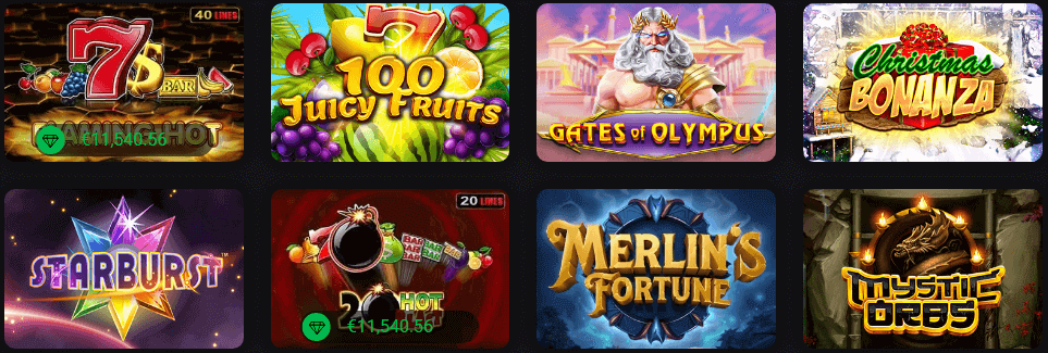 Drift Casino Recommended Games