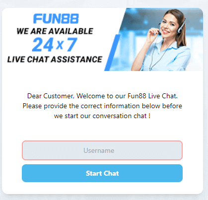 Fun88 - Customer Support