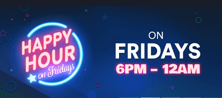 Happy Hours on Fridays by SlotsMillion Casino