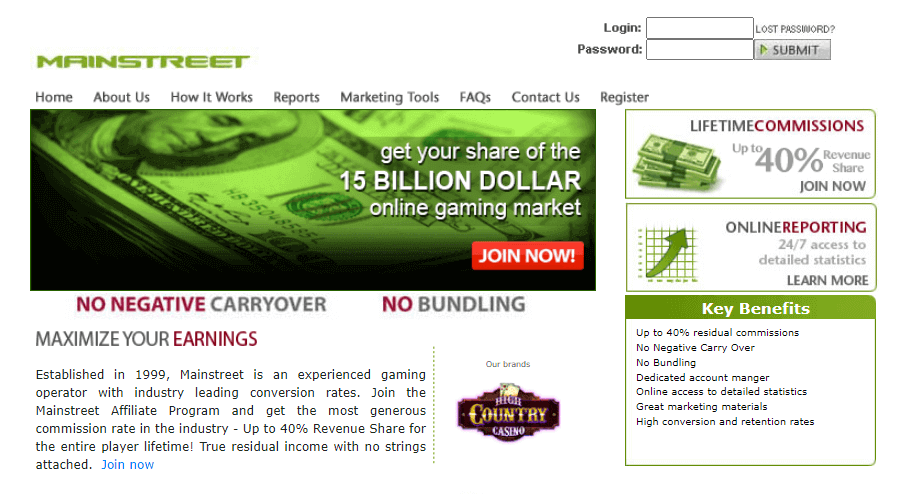 Slots Plus Casino Affiliate Program