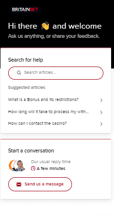 BritainBet Customer Support