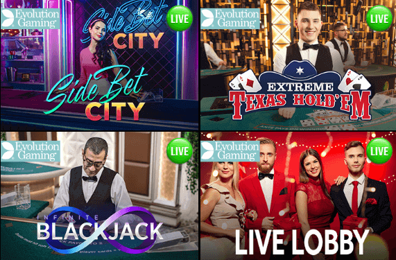 BritainBet Live Casino Games