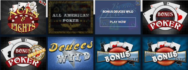 Exclusive Casino Video Poker
