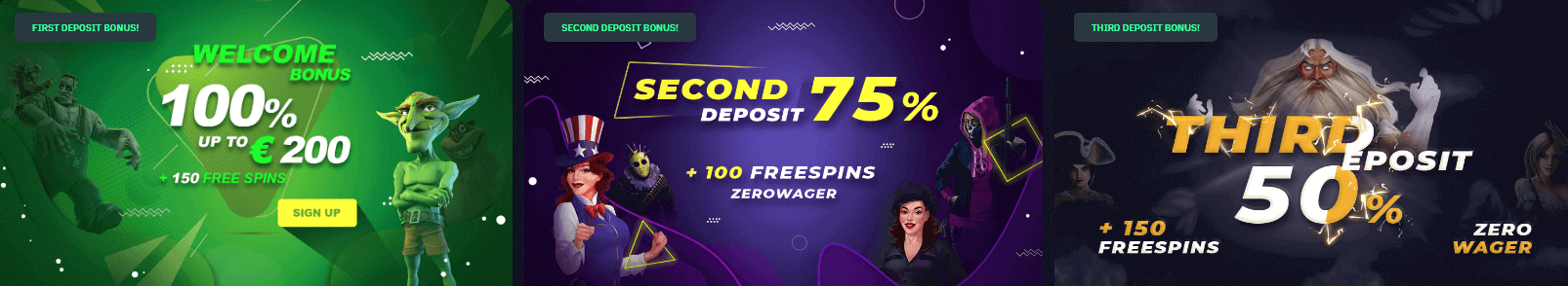 Greenspin Casino Welcome Package