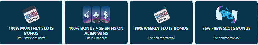 Spinfinity Casino Promotions