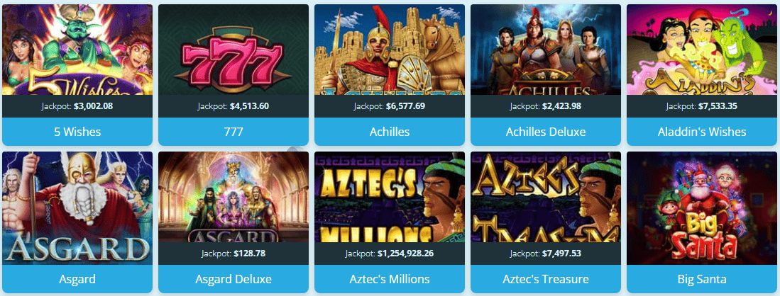 Spinfinity Casino Slot Games