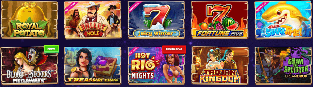 Wazamba Casino Slot Games